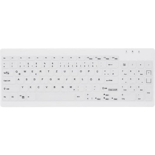 Teclado Active Key AK-C7012F mecánico opto-mecánico QWERTZ Suizo blanco