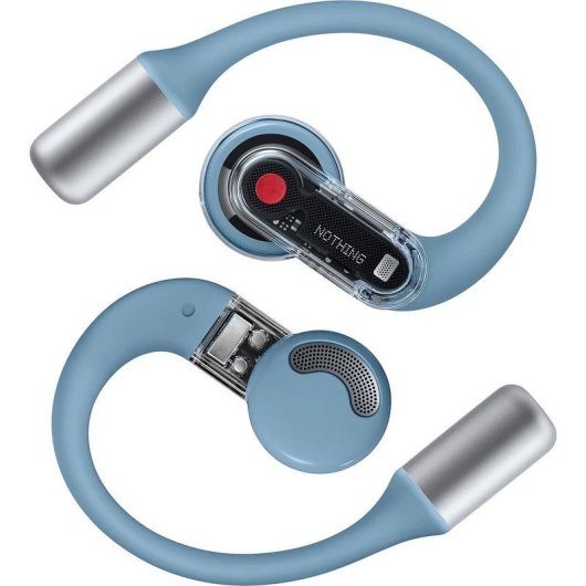 Écouteurs Nothing B182 Bluetooth 5.3 sans fil avec réduction active du bruit bleu