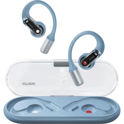 Écouteurs Nothing B182 Bluetooth 5.3 sans fil avec réduction active du bruit bleu