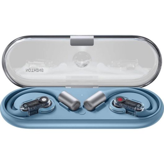 Écouteurs Nothing B182 Bluetooth 5.3 sans fil avec réduction active du bruit bleu