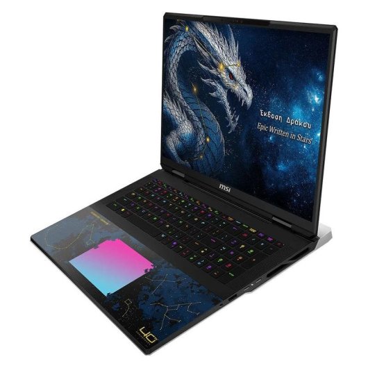 Portátil MSI Titan 18 HX Dragon Edition Draco 18" Intel Core Ultra 9 290HX Plus 96GB 4TB SSD RTX 5090 Windows 11 Pro