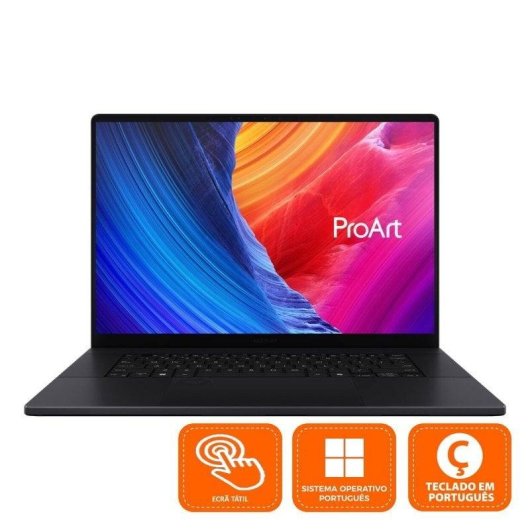 Portatile ASUS ProArt P16 OLED H7606WM 16" AMD Ryzen AI 9 HX 370 32GB 1TB SSD RTX 5060 Windows 11