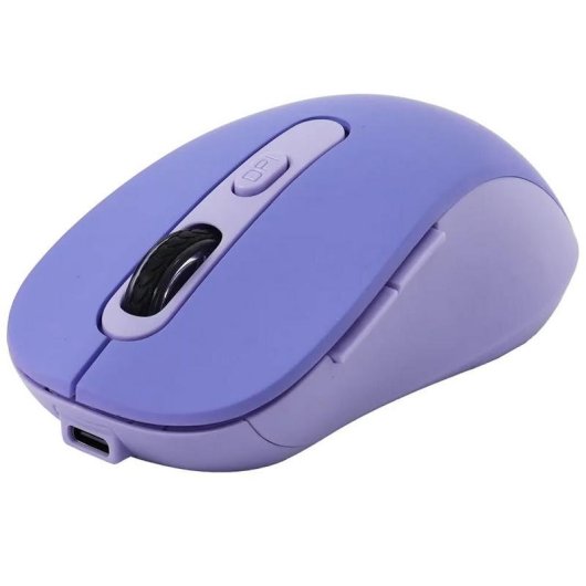 Ratón Bluestork M-WL-OFF65-PURPLE Bluetooth RF 4800 DPI Violeta 6 Botones