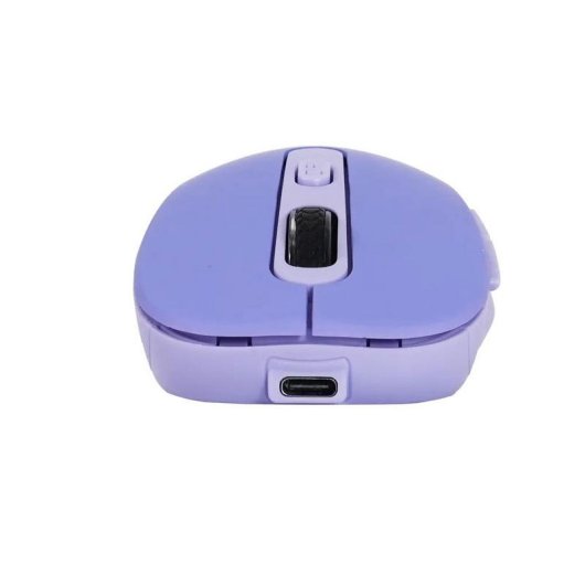 Ratón Bluestork M-WL-OFF65-PURPLE Bluetooth RF 4800 DPI Violeta 6 Botones