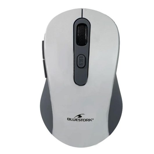 Ratón Bluestork M-WL-OFF65-GREY Inalámbrico Bluetooth RF 4800 DPI Gris