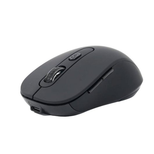 Ratón Bluestork M-WL-OFF65-BLACK Inalámbrico Bluetooth + RF 4800 DPI Negro