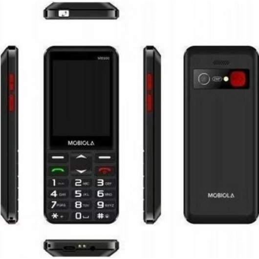 NoName MB900 4G Seniorentelefon Bluetooth USB WLAN Schwarz