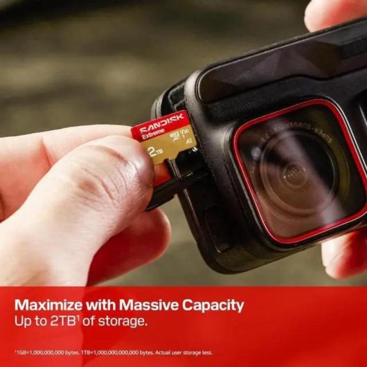 Carte MicroSD SanDisk Extreme SDSQXH9-256G-GZ6MA 256GB UHS-I A2 U3 V30