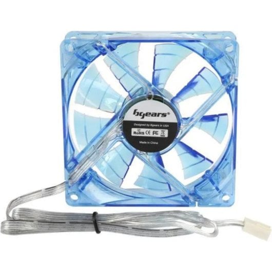 Zusatzlüfter BGears b-PWM 90 Blue 90mm 500-4000RPM mit blauen LEDs