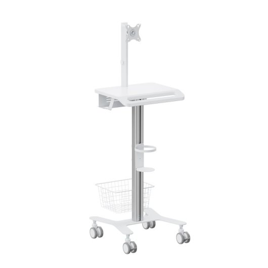 Kimex Carro Para Equipos Médicos Con Soporte Para Monitor 17"-27"