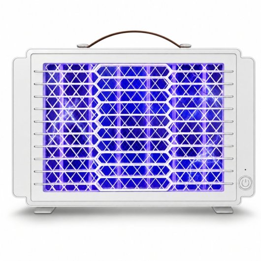 Lámpara Mata Mosquitos Eléctrica Karawan Recargable Usb Con Luz Led Y Rejilla De Descarga Nmxh-306 - Pequeña 2.5w