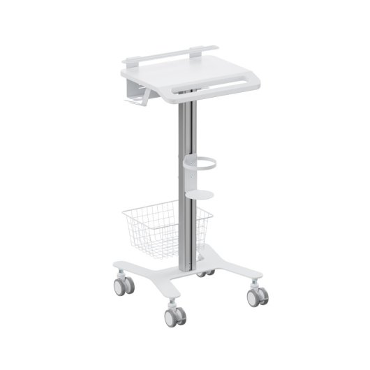 Kimex Carro Para Equipos Médicos Con Soporte Antirrobo Para Ordenador Portátil