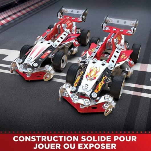 Bandai Meccano Racing Vehicle 10 In 1 Bausatz Rennwagen 225 Teile