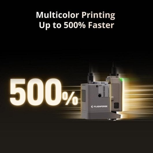 3D-Drucker Flashforge Creator 5 Pro 4 Köpfe Wifi USB Sichtfenster