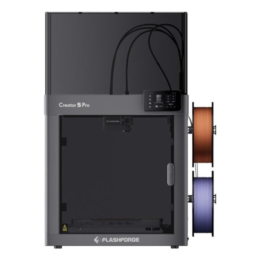 3D-Drucker Flashforge Creator 5 Pro 4 Köpfe Wifi USB Sichtfenster