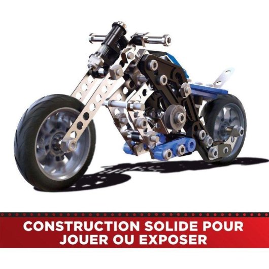 Meccano Kit De Construction Moto 5 Modèles Apm20103 17202 320 pièces