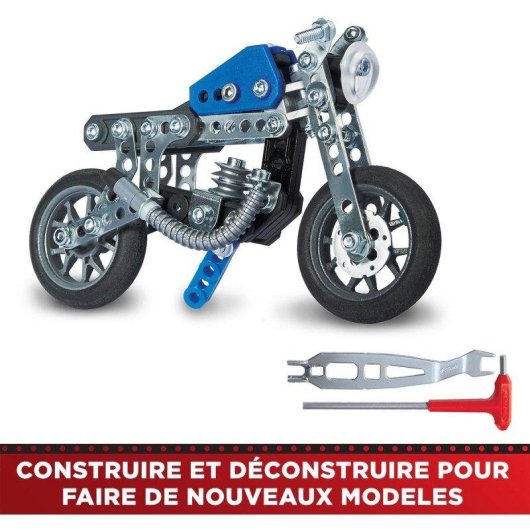 Meccano Kit De Construction Moto 5 Modèles Apm20103 17202 320 pièces