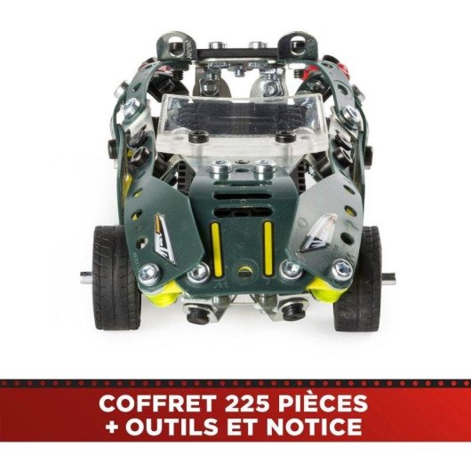 Meccano Retro Friction Cabriolet 5 En 1 225 pièces