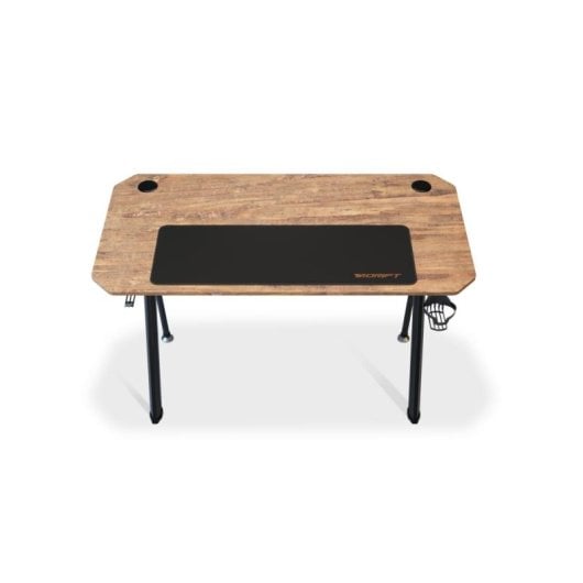 Mesa Gaming Drift 120cm Pannello in Fibra con Tappetino e Supporto