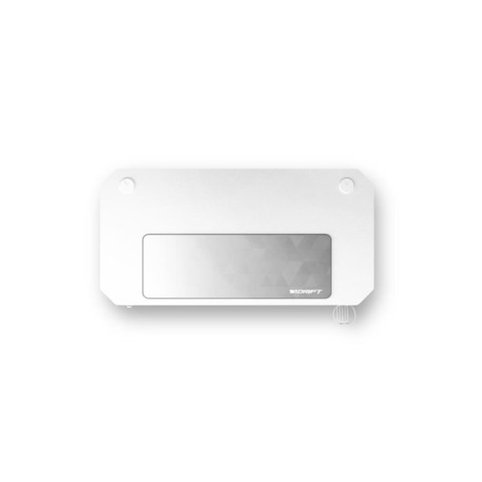 Mesa Gaming Drift 120cm Pannello in Fibra Bianco con Tappetino e Supporto