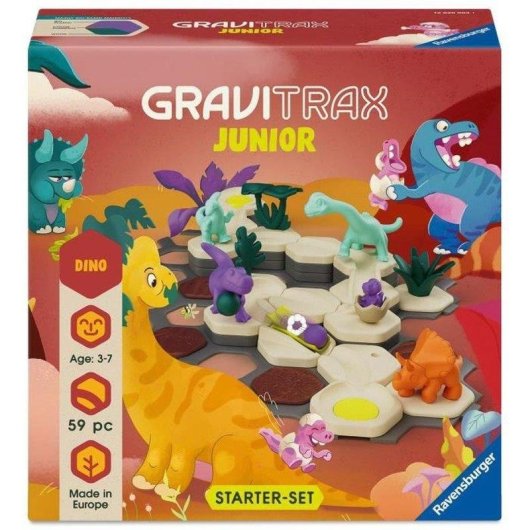Ravensburger GraviTrax Junior Little Dino Set Inicial 12020003 58 piezas