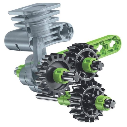 Clementoni Motocross Xtrem Kit De Construção Mecânica 52990 170+ peças