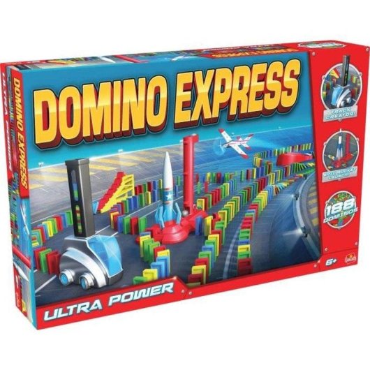 Goliath Domino Express Ultra Power Super Dealer Motorisiert 8720077287938 186 Teile