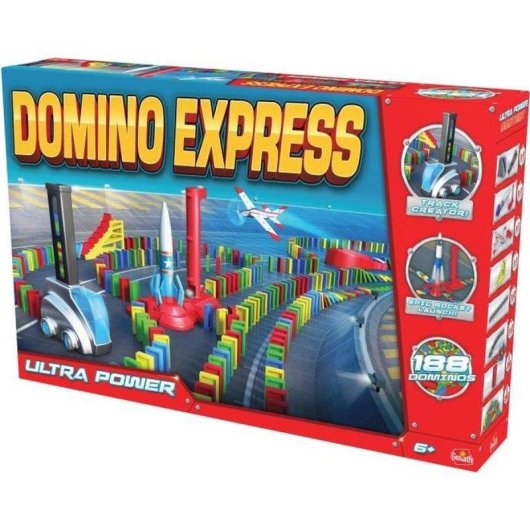 Goliath Domino Express Ultra Power Super Dealer Motorisiert 8720077287938 186 Teile