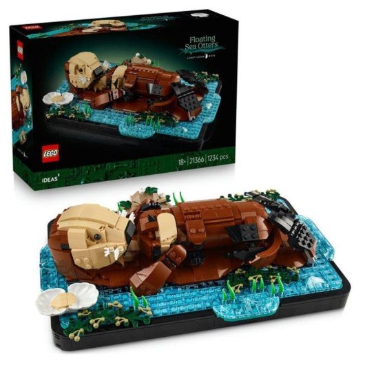 LEGO Ideas Tortugas Marinas Flotantes 21366 1234 piezas