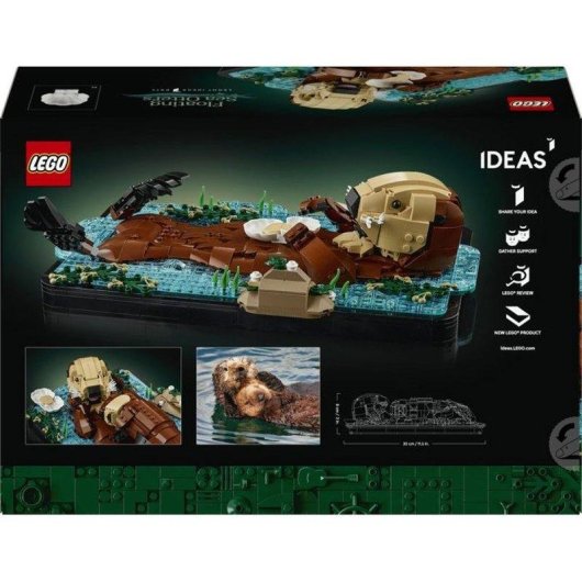 LEGO Ideas Tortugas Marinas Flotantes 21366 1234 piezas