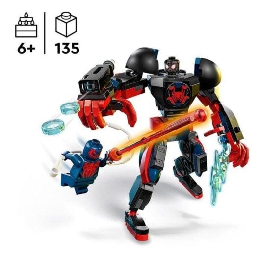 LEGO Marvel Robot De Miles Morales Vs Spider-man 2099 76337 135 Teile