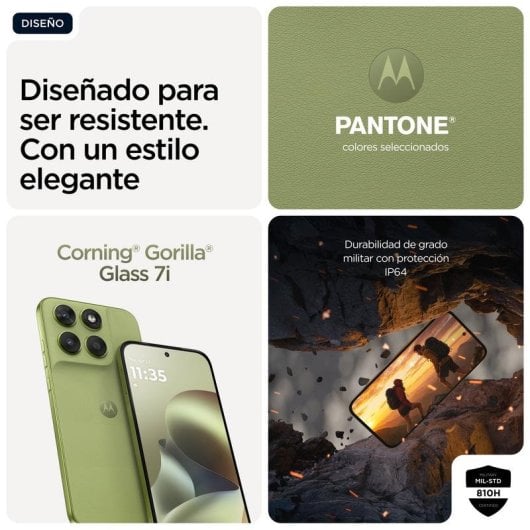 Motorola Moto G67 5G 8GB 256GB 6.8" Vert
