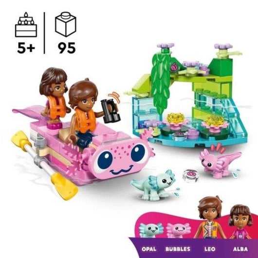 LEGO Friends Abenteuer im Boot mit Axolotl 42681 95 Teile