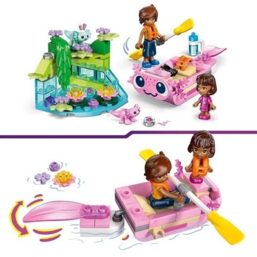 LEGO Friends Abenteuer im Boot mit Axolotl 42681 95 Teile