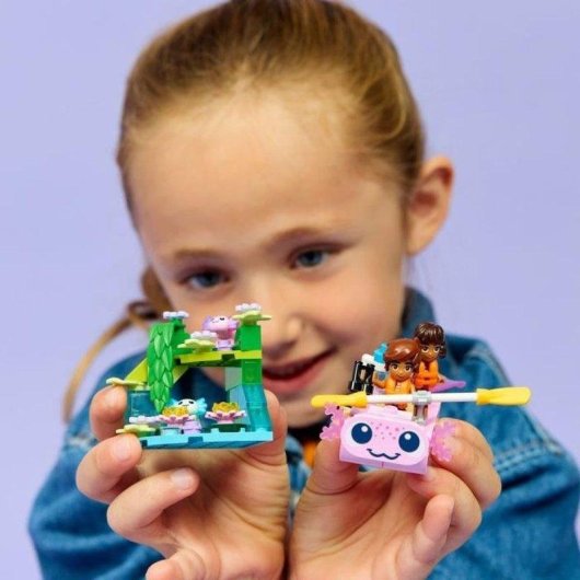 LEGO Friends Abenteuer im Boot mit Axolotl 42681 95 Teile