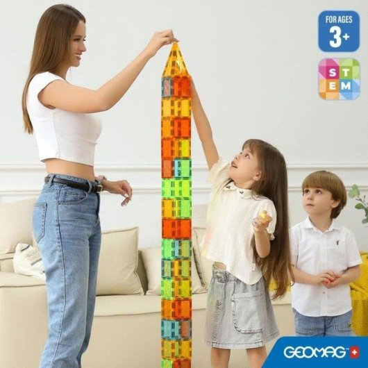 Geomag Magnetic Tiles Gems GM4101 32 Teile