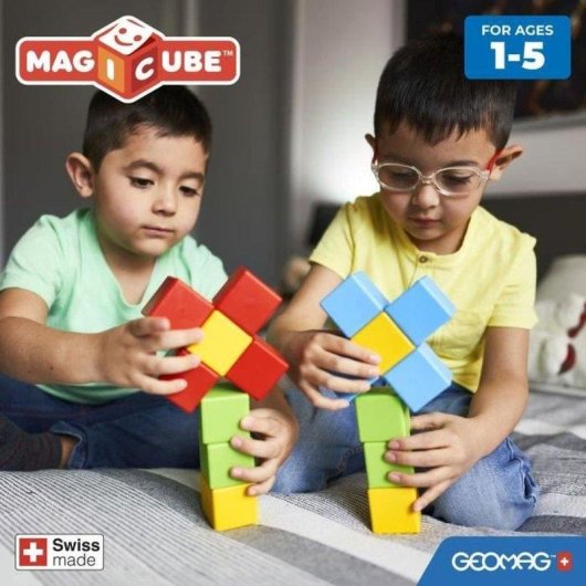 Geomag Magicube GM247 Set Creativo 16 piezas cubos magnéticos