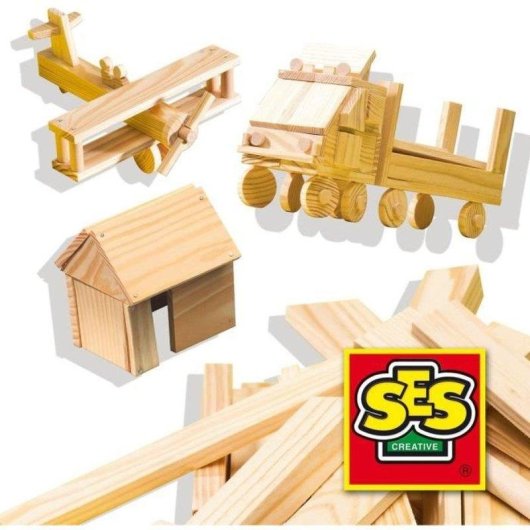 SES Creative Atelier De Carpintería Grande De Madera SES Creative 29 Teile