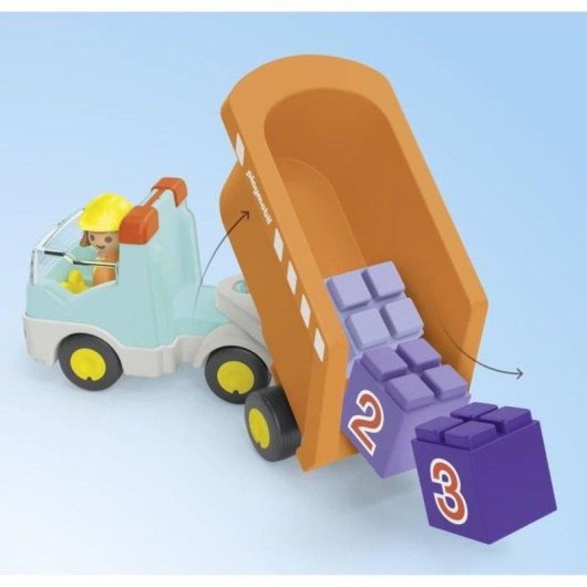 Playmobil Junior Kipp-LKW 71685 10 Teile