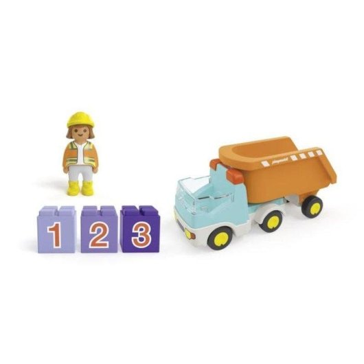 Playmobil Junior Kipp-LKW 71685 10 Teile