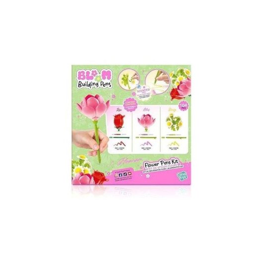 Canal Toys Bloom BLM-002 Flower Brick Pen Pack 3 104 Teile