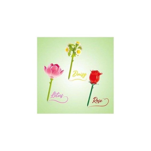 Canal Toys Bloom BLM-002 Flower Brick Pen Pack 3 104 Teile