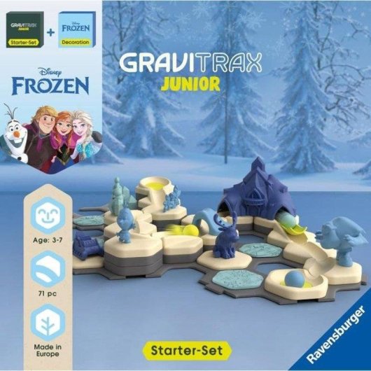 Ravensburger Gravitrax Junior La Reine Des Neiges Starter Set 71 piezas