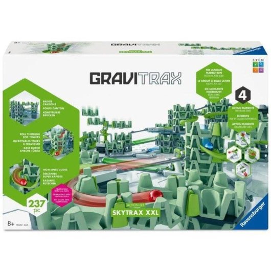 Ravensburger GraviTrax Action-Set XXL Skytrax 25960 237 piezas