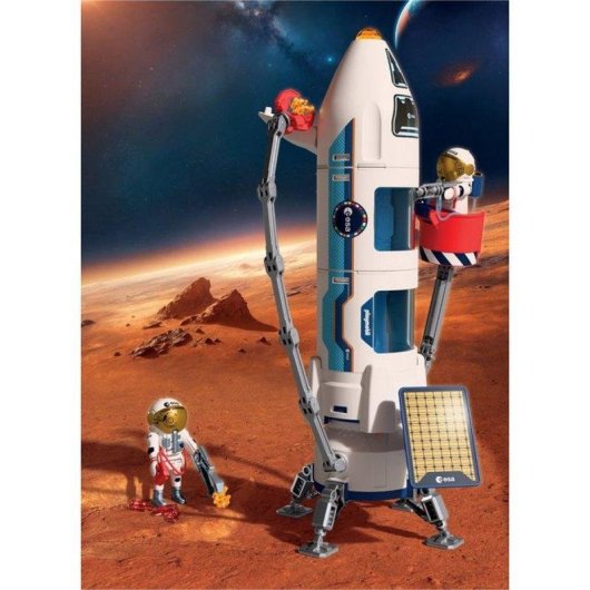 Playmobil Rocket Esa Mars Exploration 72011 71 Teile