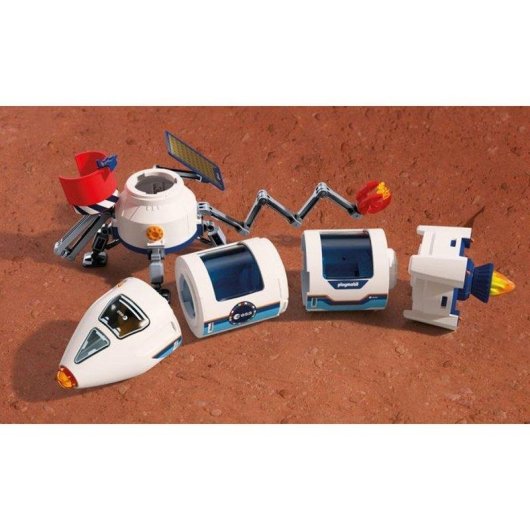 Playmobil Rocket Esa Mars Exploration 72011 71 Teile