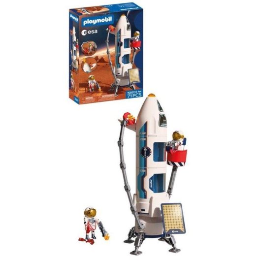 Playmobil Rocket Esa Mars Exploration 72011 71 Teile