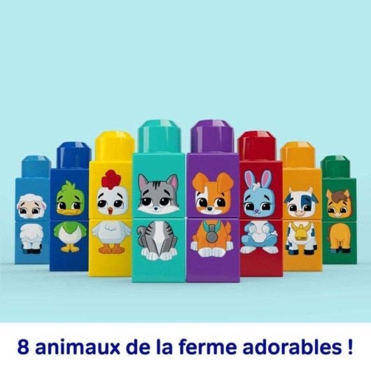 Mega Bloks Tracteur Des Animaux JKG33 30 Teile