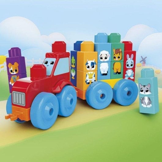 Mega Bloks Tracteur Des Animaux JKG33 30 Teile