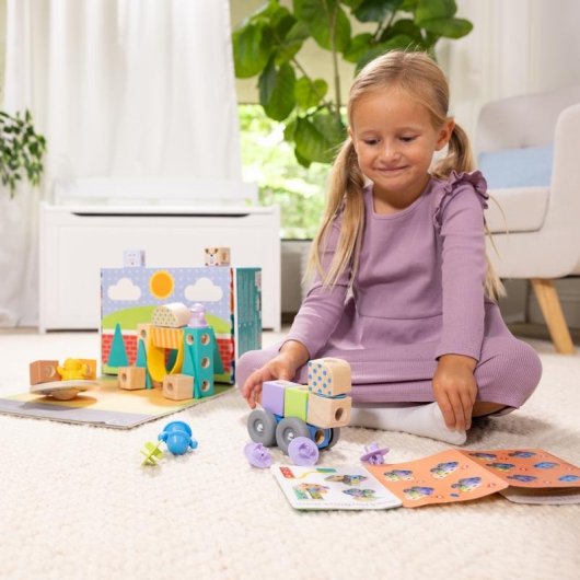 Melissa & Doug La Ville Blockables Set Da 73 Pezzi 6074901